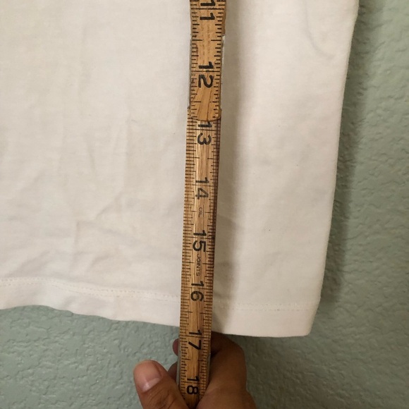 DIVIDED H&M Classic White Crop Top  T-Shirt Medium - Picture 4 of 5